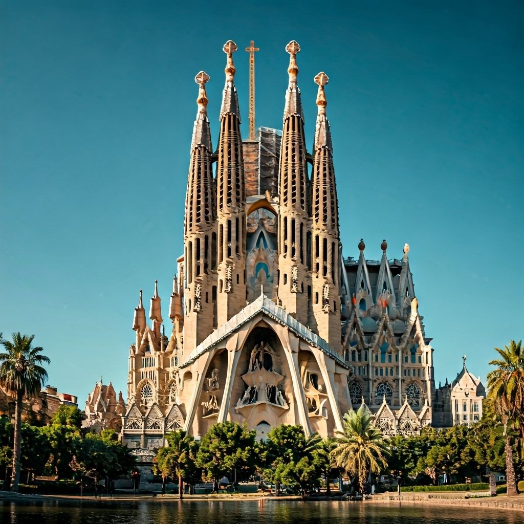 Tours para Europa - Barcelona España Sagrada Familia - Tour europeos