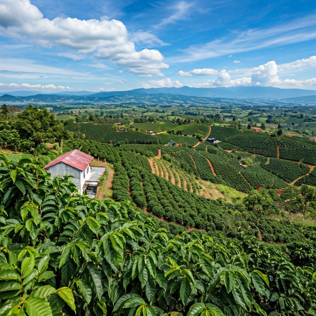 Paisaje Eje Cafetero