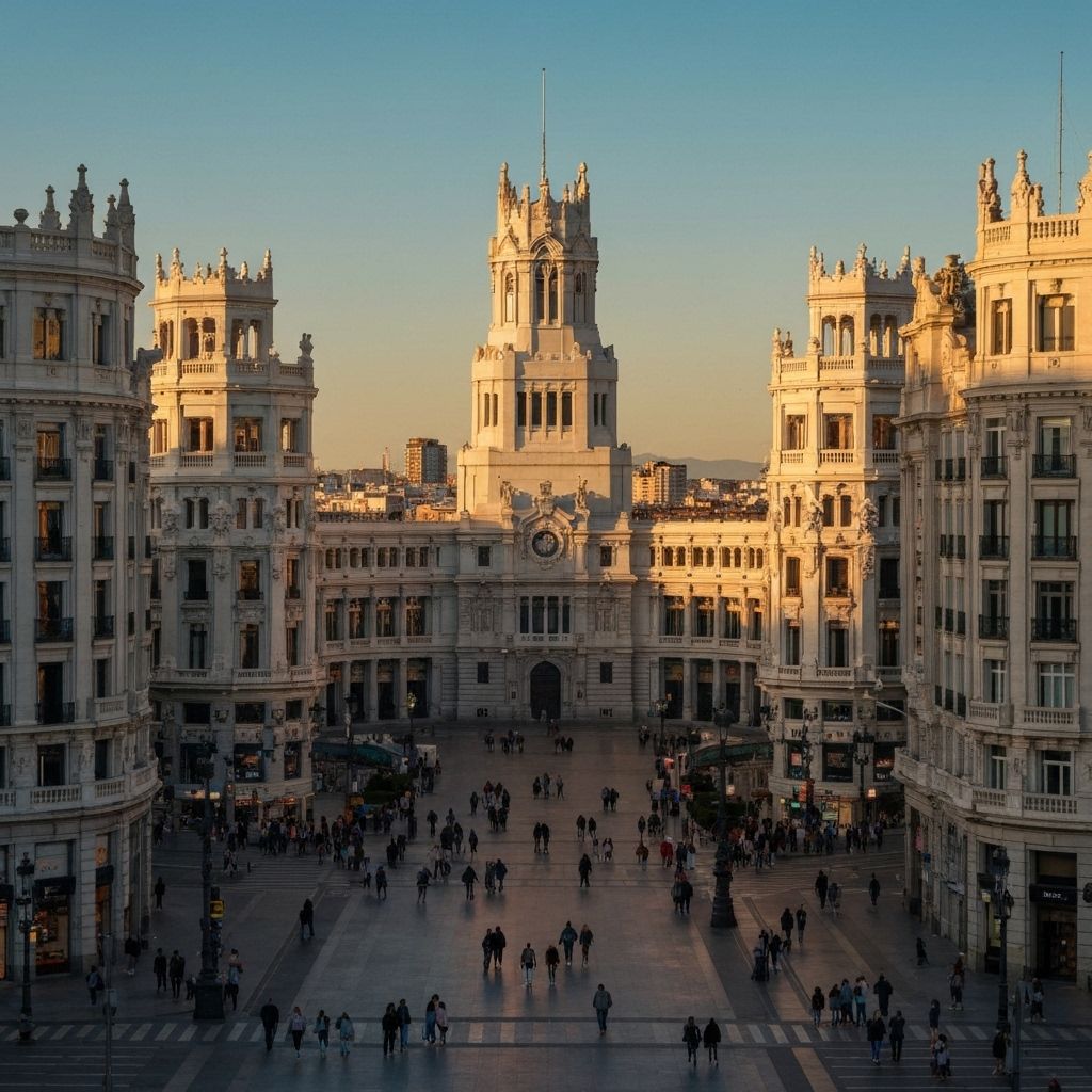 Oferta Última Hora Tours por Europa - Madrid España Palacio de Cibeles - Viajes Europa